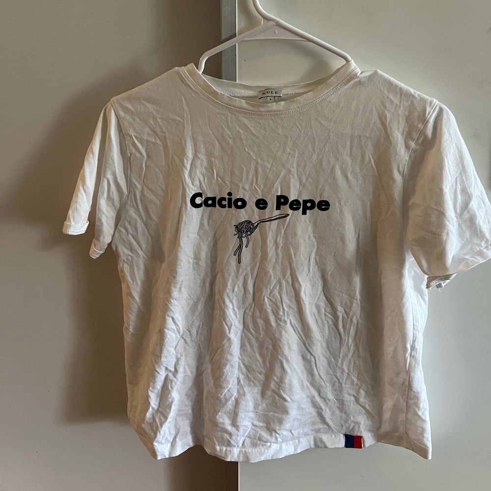 KULE x Madewell Cacio e Pepe Tee
